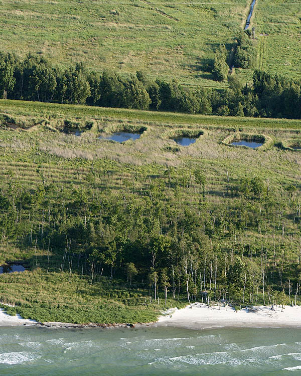 Fischland Darrs Zingst von oben