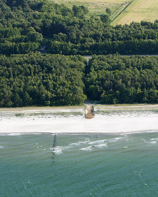 Fischland Darrs Zingst von oben